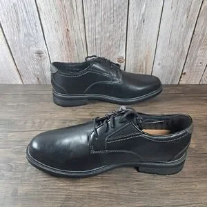 Clarks | Shoes | Clarks Unstructured Shire Low Black Leather  display picture 3